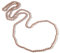 FENGJISUN Perlenkette Damen Lange Halskette Mit Gefälschten Perlen, Mehrschichtig, Vintage-Imitation, Runde Form For Damen Perlen Kette(Champagne)