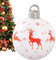 Aufblasbare Kugel-Ornamente – PVC-Weihnachtsdekoration, Partydekoration | Attraktive aufblasbare Kugeln für den Außenbereich, lustige Weihnachtsakzente für den Garten, Dekoration
