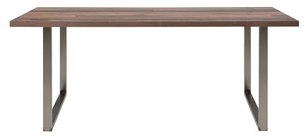 möbelando Esstisch >Tables< Der Esstisch Tables in Old-Wood-Vintage bietet Platz für 8 Personen. Mit Einer Breite von 180 cm, stabilen Metallfüßen in Rohstahl und Einer robusten Spanplatte.