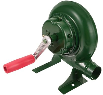 HIAKDOFT Handgebläse Für Außenbereich Grillventilator Aus Manuelles Feuergebläse Leicht Und Tragbar Geeignet Für Camping Ausflüge Und Grillabende