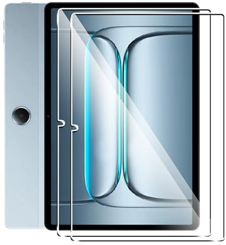 Fitudoos [2 Pack] Cristal Templado protector de pantalla para Oneplus Pad Lite/OPPO Pad SE, [9H Dureza] [Alta Definicion 0.3mm].