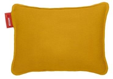 Stoov Wärmekissen - Kabellos - Standard Batterie: 4 Std. Wärme - Ploov | Infrarotwärme - Wiederaufladbares Wärmekissen - Mit automatischer Abschaltung - 45 x 60 cm - Ocher Yellow