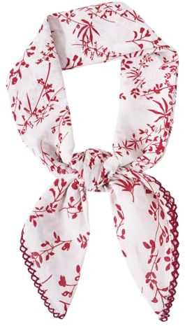 DAMILY Bandana Damen Baumwolle Halstuch Sommer Schal Haarschal Kopftuch