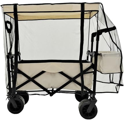 FainFun Mosquitera para Carretilla, Mosquitera para Carro Bebe Universal para Paseos, Excursiones de Acampada y Picnics(110 x 75 x 51cm)