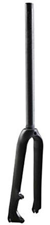 Fourche Avant de Vélo à Suspension 20 Pouces Entièrement en Fibre de Carbone BMX Frein à Disque 28,6 mm Ultralégère (390 G)