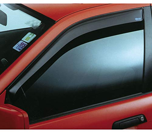 ClimAir Windabweiser kompatibel mit Opel Combo C 3/4/5 türer 2001-2010, Rauchgrau