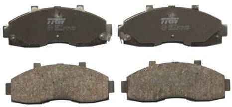 TRW GDB3263 Brake Pad Set of 4 Compatible for Kia Besta Van (TB) 1997 - Front Axle and Other Vehicles