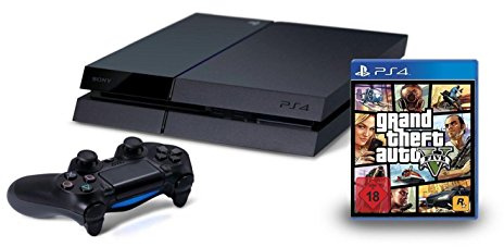 PlayStation 4 - Konsole (500GB) inkl. Grand Theft Auto V