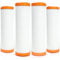 Superpure Trinkwasserfilter (4er-Pack) | Hochleistungsfilter beseitigt Schadstoffe, Keime & Bakterien im Trinkwasser