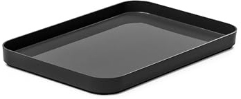 SmartStore Compact Box Medium Lid | Grau Kunststoff Einheitsgröße | Stapelbarer Aufbewahrungskasten Schublade