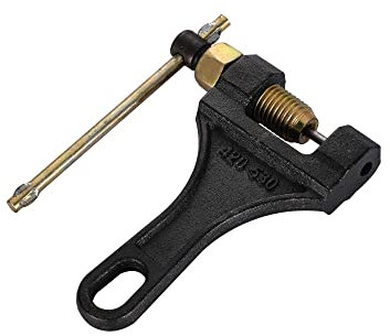 WOOSTAR Herramienta de Cadena para #428 520 525 528 530 Cadenas Pit Bike ATV Quad Go Kart Negro