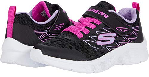 Skechers 82074350 Sneaker, schwarz/pink, 35 EU
