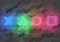 decomonkey Fototapete Game Play 200x140 cm Tapete Fototapeten Vlies Tapeten Vliestapete Wandtapete moderne Wand Wandbild Schlafzimmer Wohnzimmer Spielkonsole Bunt 3D Effekt Geometrisch Modern Wanddeko