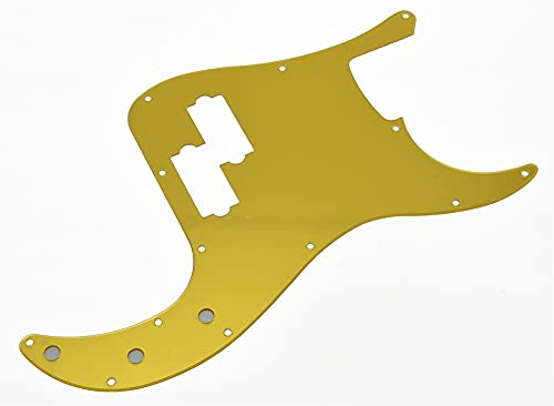 Gitarren-Pickguard Goldspiegel P Bass Pickguard PB.Kratzplatte Schlagbrett Scratchplate