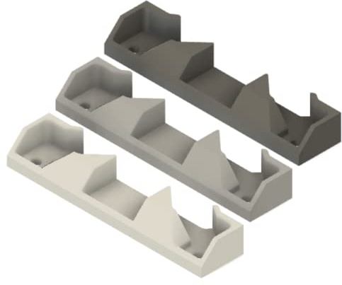 Ersatz Schließblech Verschluss Dachfenster für Velux 025116 T-G2 Ersatzteil Farbwahl (schwarz)