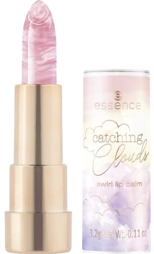 essence catching Clouds swirl lip balm, Nr. 01 Head In The Clouds ; Lips In Heaven, pink (3,2g)