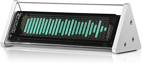 VFD Sound Level Indicator Audio Umschalter Box Bluetooth Empfänger Desktop Uhr