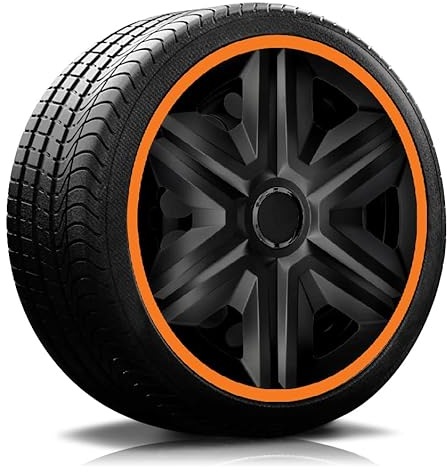 RADKAPPEN-KÖNIG 16 16 Zoll RKK21 LUX Orange RADBLENDEN RADKAPPEN