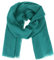 moonbow Einfarbiger Pfauenblauer Schal Damen 20% Baumwolle 80% Viskose mit Fransen - Moderne Fashion Damen Stola - Langer und Rechteckiger Tuch 180 cm x 90 cm - Dünnes und Weiches Schaltuch