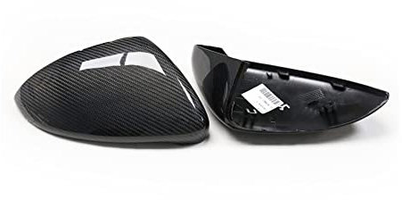 Für VW Für Golf 6 7 Mk6 Mk7 Für Gti R20 Für Golf 6 Für Golf 7 Carbon Seitenspiegel Abdeckkappen Spiegelkappen Seitenspiegelkappe (Farbe : MK7 carbon)