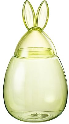 J-Line Vorratsglas Kaninchen - grün - groß