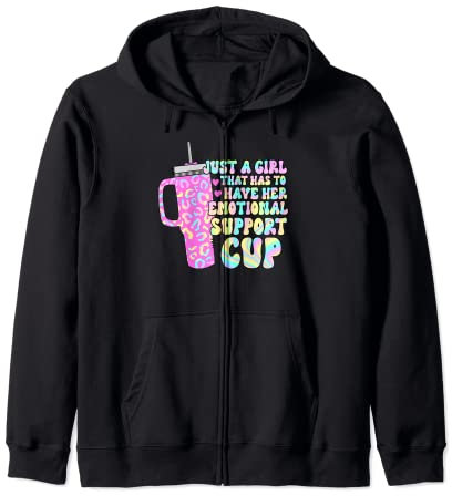 Tasse de soutien émotionnel « Girl that has to have her emotional » Sweat à Capuche