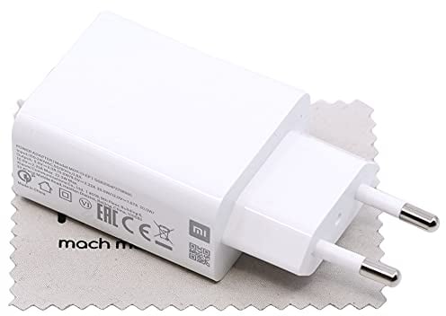 Ladegerät für Original Xiaomi MDY-11-EP 22,5W für Redmi 12, 13C, Poco C65, C40, M5 (ohne Datenkabel) mit Mungoo Displayputztuch