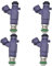 FACSER Auto Einspritzdüse 4X Einspritzdüsen 16600-2Y915 166002Y915 Für Nissan Für X-Trail T30 T31 2.0 Einspritzdüse Düse