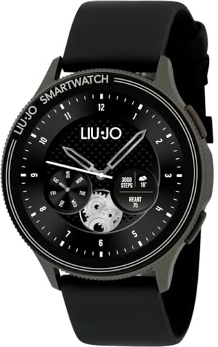 Liu Jo Orologio Uomo Smartwatch Voice Man Nero Cinturino Nero