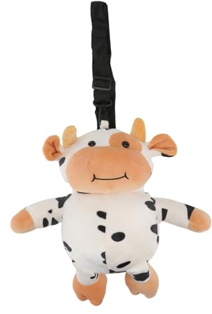 Holibanna 1Stk Kuh Tasche Handtaschen für Damen Rucksack für Mädchen Schultertasche Karikatur