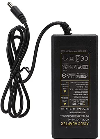Cargador Adaptador DC 5V 10A, Pantalla LED, Adaptador de Corriente de Carcasa Resistente Al Desgaste, 100-240V