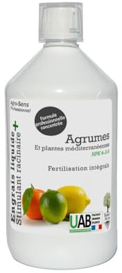 Engrais liquide agrumes et plantes méditerranéennes. Concentré à diluer. - 500 ml (250 litres de préparation)