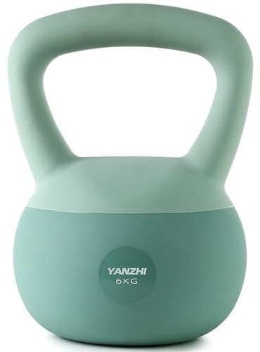 YANZHI Soft Kettlebell with Iron Sand, Non-Slip Handle Kettlebell weights for Home workout Kettlebells for strength and safety.Soft Kettlebells for Women Men,Home Gym Kettlebells
