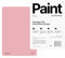 Hemway - Peel & Stick Sample for Our Exterior Paint - Sunset Pink | A5 Damage-Free, Accurate Colour Swatch | Test Our Matt Finishes for Exterior Decor | Easy to use and eco-friendly