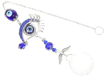 STOBAZA Blauer Böser Blick Anhänger Wandanhänger Auto Hängende Dekoration Kreatives Augen Ornament Hergestellt Aus Hochwertigen Materialien Langlebig Und Schön Für Moderne Und Klassische d