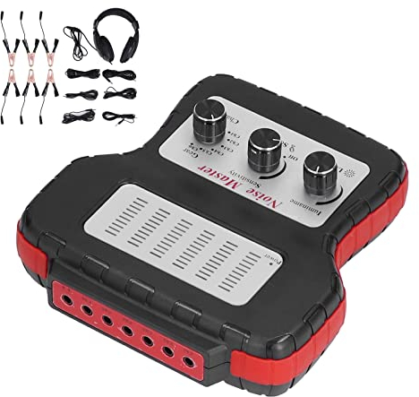 6-Kanal-Auto-Elektronik-Stethoskop-Kit, Auto-Geräusch-Stethoskop, Kfz-Motor-Diagnosetool, 100 Hz ~ 10 KHz Motor-Chassis-Getriebe-Testgerät für Abnormale Geräusche