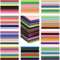 LetCart 70 Stück 10x10 inch Baumwollstoff Stoffpakete, Baumwollstoff Patchwork Stoffe DIY Gewebe Quadrate Stoffpaket zum Nähen Mehrfarbig für DIY Nähmuster Handwerk (Einfarbige)