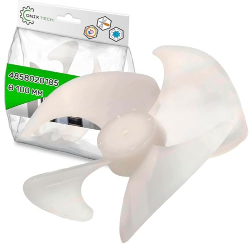 Ventole per Vano Congelatore in Frigorifero Ø 100 mm con Codice Originale 4858020185 per Arcelik per Beko - Garanzia di 5 Anni - ONIX TECH