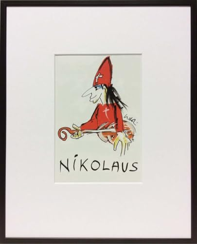 Kunstverlag Christoph Falk Nikolaus-Alurahmen - Udo Lindenberg Bild