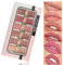 KARLOR Set di 6 rossetti opachi, rossetto rosa nude, rossetto rosa e corallo, per 24 ore, impermeabile, bacio, resistente alle sbavature, rosa