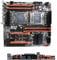 X99 Dual CPU Motherboard, ZX-DU99D4X8, V1.1 Slot, X99 Chip, Supports LGA 2011 and LGA 2011-3 CPUs, DDR4