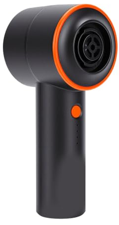 Bewinner Mini Soplador Inalámbrico, Aspirador y Plumero de Aire, Ventilador Multifuncional, Bomba de Aire para Acampar Al Libre, Viajes, de Mano (Caqui)