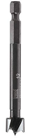 Trend Snappy - Broca Forstner de 12 mm de diámetro para perforar agujeros precisos, acero al carbono, SNAP/FS/12