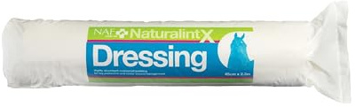 NAF NaturalintX Dressing 500g – Highly Absorbent Multi-Layer Dressing for Horses – Supports First Aid, Wound Care & Poulticing – Use Wet or Dry | Highly Absorbent, Multi-Layer, Supports First Aid & Wound Care, Supports Poulticing, Use Wet or Dry, For Horses