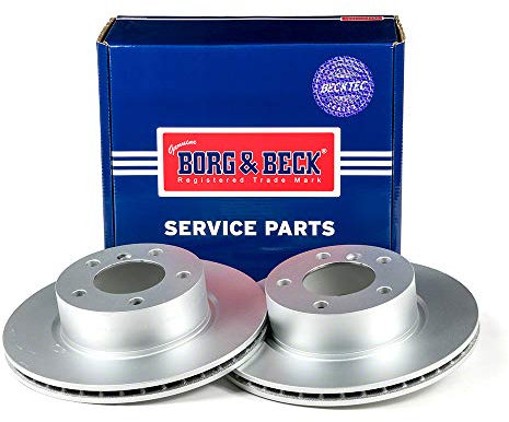Borg & Beck BBD4464 Brake Disc Pair To Fit BMW 120i 120d 04-