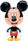 Disney Airwalkers Foil Balloon with Mickey Mouse Design - 1 Pc.