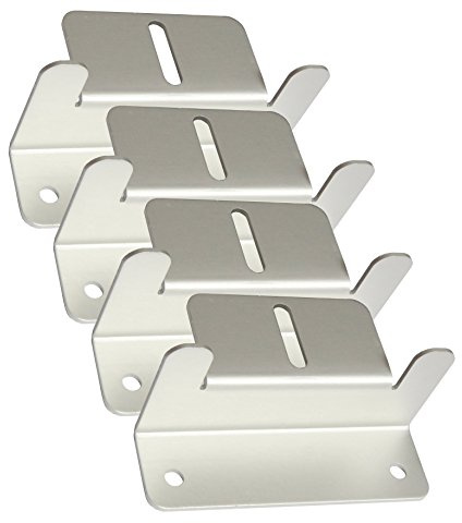 LOWENERGIE Solar Panel Mounting Bracket Metal Aluminium Set Kit (4 piece)