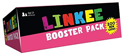 Ideal | LINKEE trivia game BOOSTER PACK: Four little questions, with one big link! | Family Games | For 2-30 Players | Ages 12+