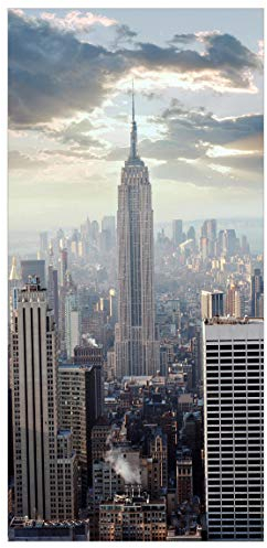 Bilderwelten Raumteiler Sonnenaufgang in New York 250x120cm inkl. transparenter Halterung