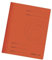 Herlitz Schnellhefter A4 Karton, gefaltet, orange intensiv, 25 Stück